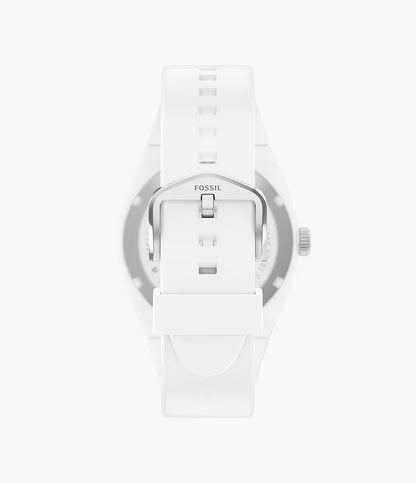 Everett 42mm Three-Hand White Silicone Watch FS6176 - Shop Authentic FOSMENWAT(s) from Maybrands - for as low as ₦213000! 