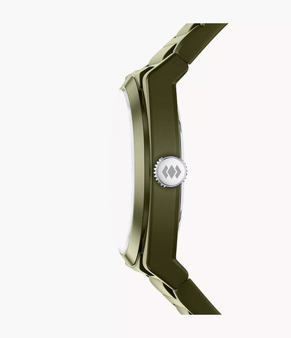 Everett 42mm Three-Hand Olive Silicone Watch FS6178 - Shop Authentic FOSMENWAT(s) from Maybrands - for as low as ₦213000! 