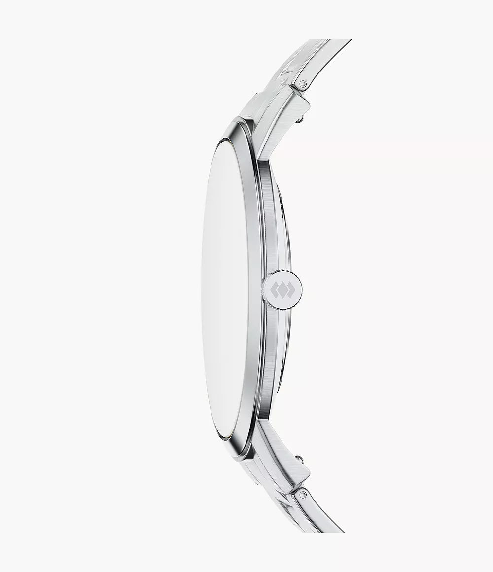 Minimalist 44mm Three-Hand Stainless Steel Watch FS6180 - Shop Authentic FOSMENWAT(s) from Maybrands - for as low as ₦271500! 