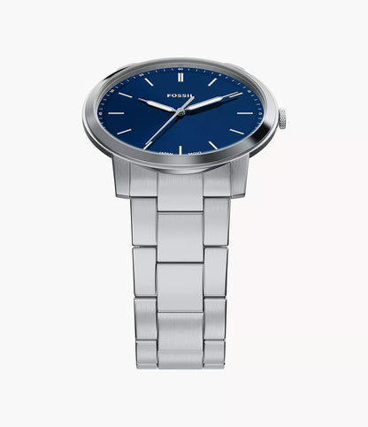 Minimalist 44mm Three-Hand Stainless Steel Watch FS6180 - Shop Authentic FOSMENWAT(s) from Maybrands - for as low as ₦271500! 
