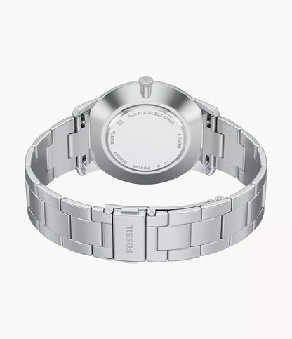 Minimalist 44mm Three-Hand Stainless Steel Watch FS6180 - Shop Authentic FOSMENWAT(s) from Maybrands - for as low as ₦271500! 