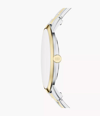 Minimalist 44mm Three-Hand Two-Tone Stainless Steel Watch FS6182 - Shop Authentic FOSMENWAT(s) from Maybrands - for as low as ₦271500! 