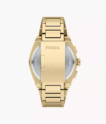 Everett 44mm Chronograph Gold-Tone Stainless Steel Watch FS6184 - Shop Authentic FOSMENWAT(s) from Maybrands - for as low as ₦466500! 