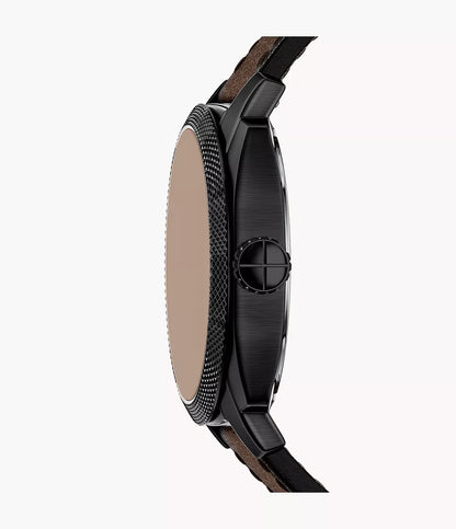 Machine 41mm Three-Hand Date Brown Leather Watch FS6187 - Shop Authentic FOSMENWAT(s) from Maybrands - for as low as ₦369000! 