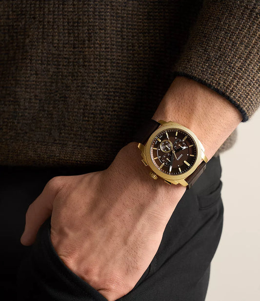 Machine 44mm Chronograph Brown Leather Watch FS6188 - Shop Authentic FOSMENWAT(s) from Maybrands - for as low as ₦388500! 
