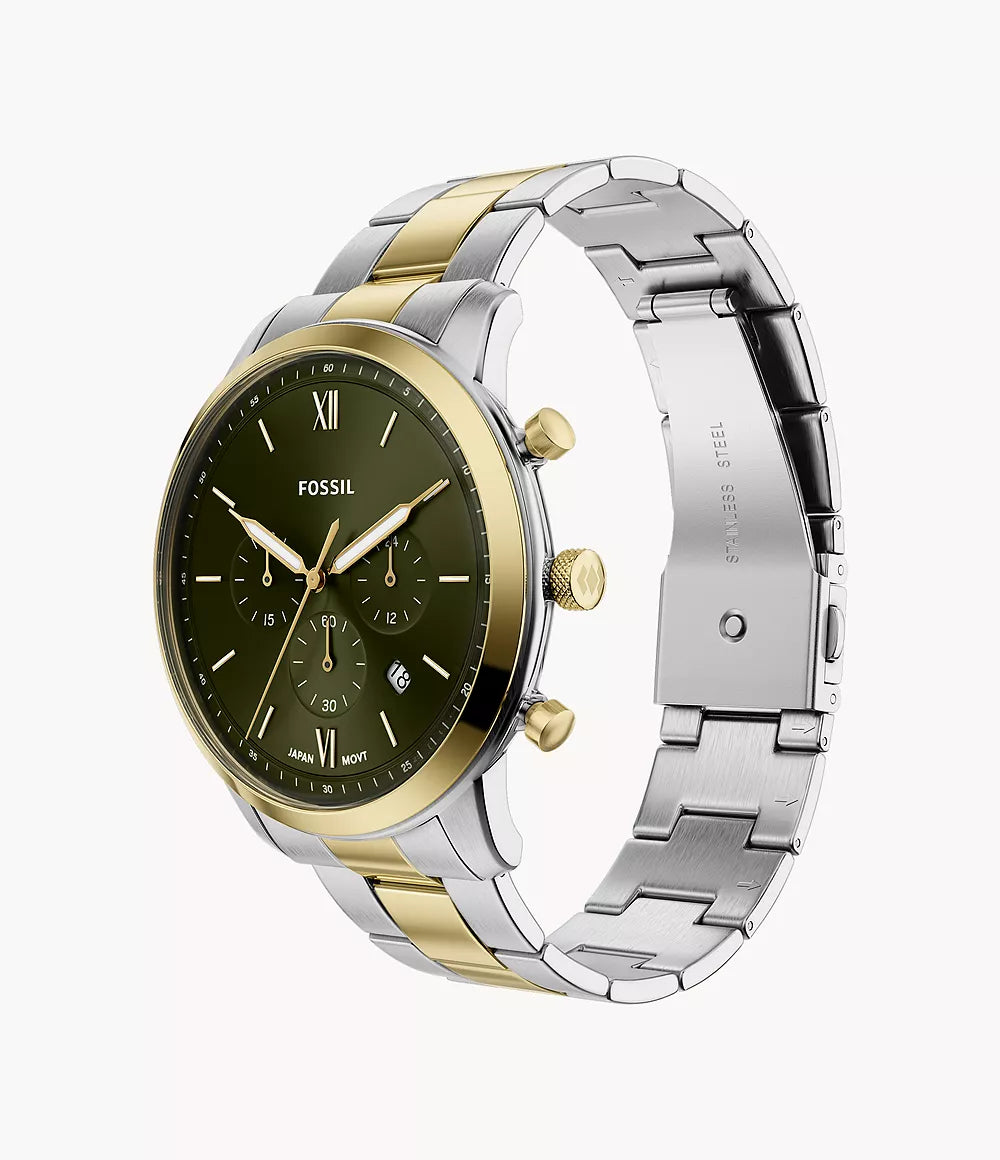 Neutra 44mm Chronograph Two-Tone Stainless Steel Watch FS6189 - Shop Authentic FOSMENWAT(s) from Maybrands - for as low as ₦408000! 