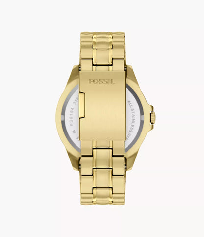Garrett 44mm Multifunction Gold-Tone Stainless Steel Watch FS6194 - Shop Authentic FOSMENWAT(s) from Maybrands - for as low as ₦408000! 