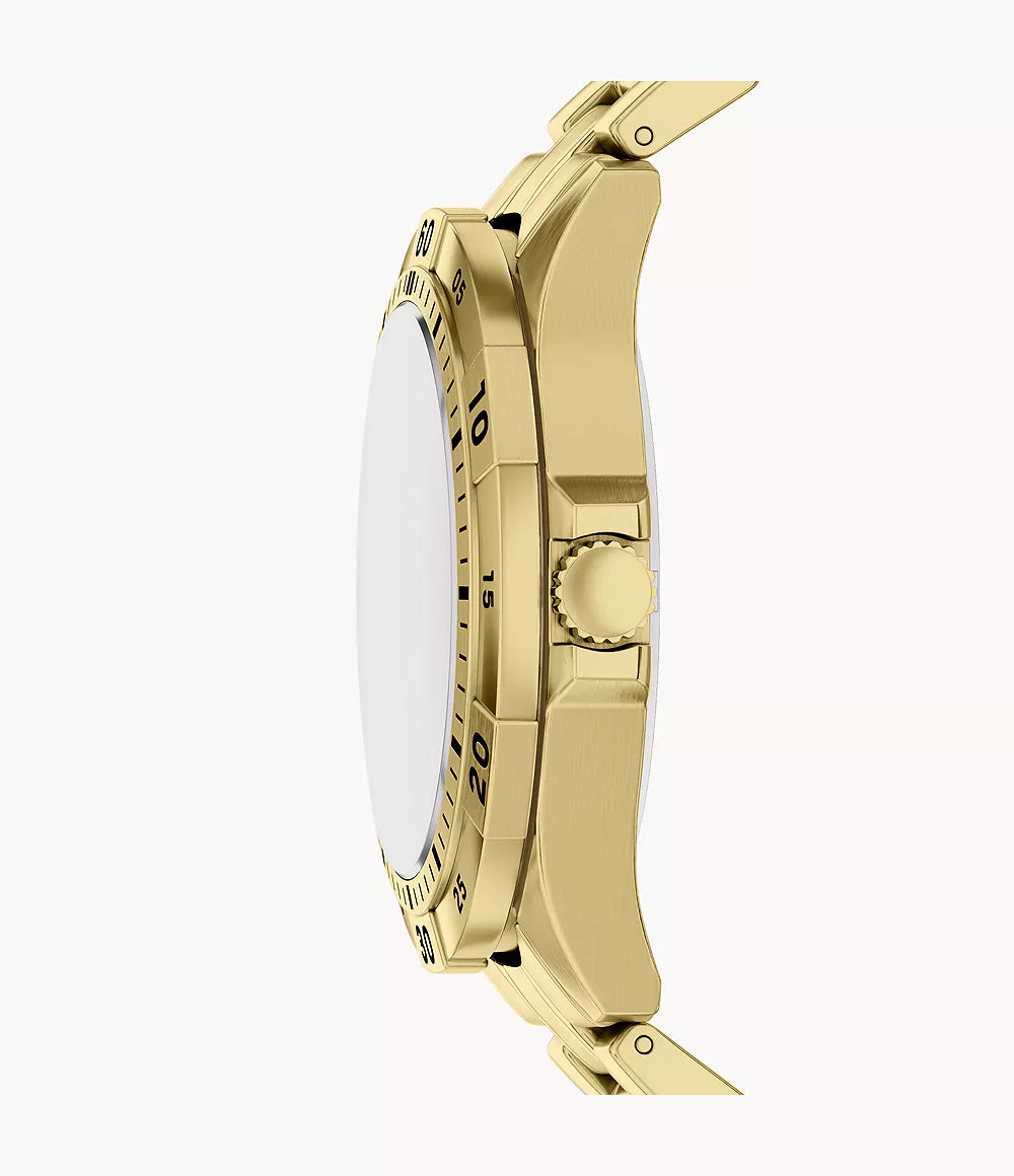 Garrett 44mm Multifunction Gold-Tone Stainless Steel Watch FS6194 - Shop Authentic FOSMENWAT(s) from Maybrands - for as low as ₦408000! 