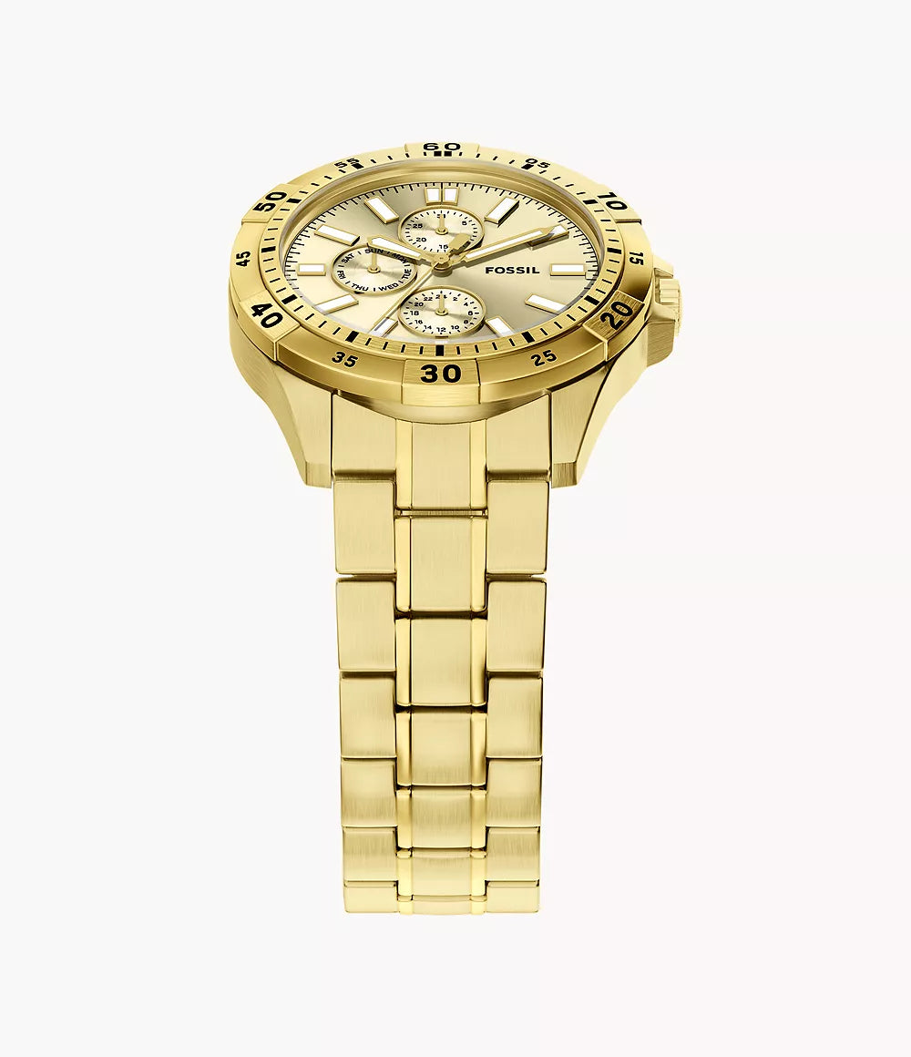 Garrett 44mm Multifunction Gold-Tone Stainless Steel Watch FS6194 - Shop Authentic FOSMENWAT(s) from Maybrands - for as low as ₦408000! 