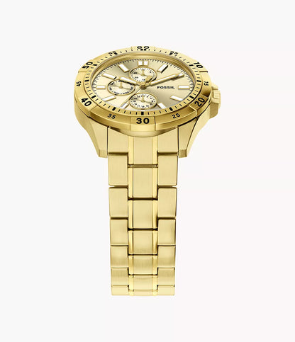 Garrett 44mm Multifunction Gold-Tone Stainless Steel Watch FS6194 - Shop Authentic FOSMENWAT(s) from Maybrands - for as low as ₦408000! 