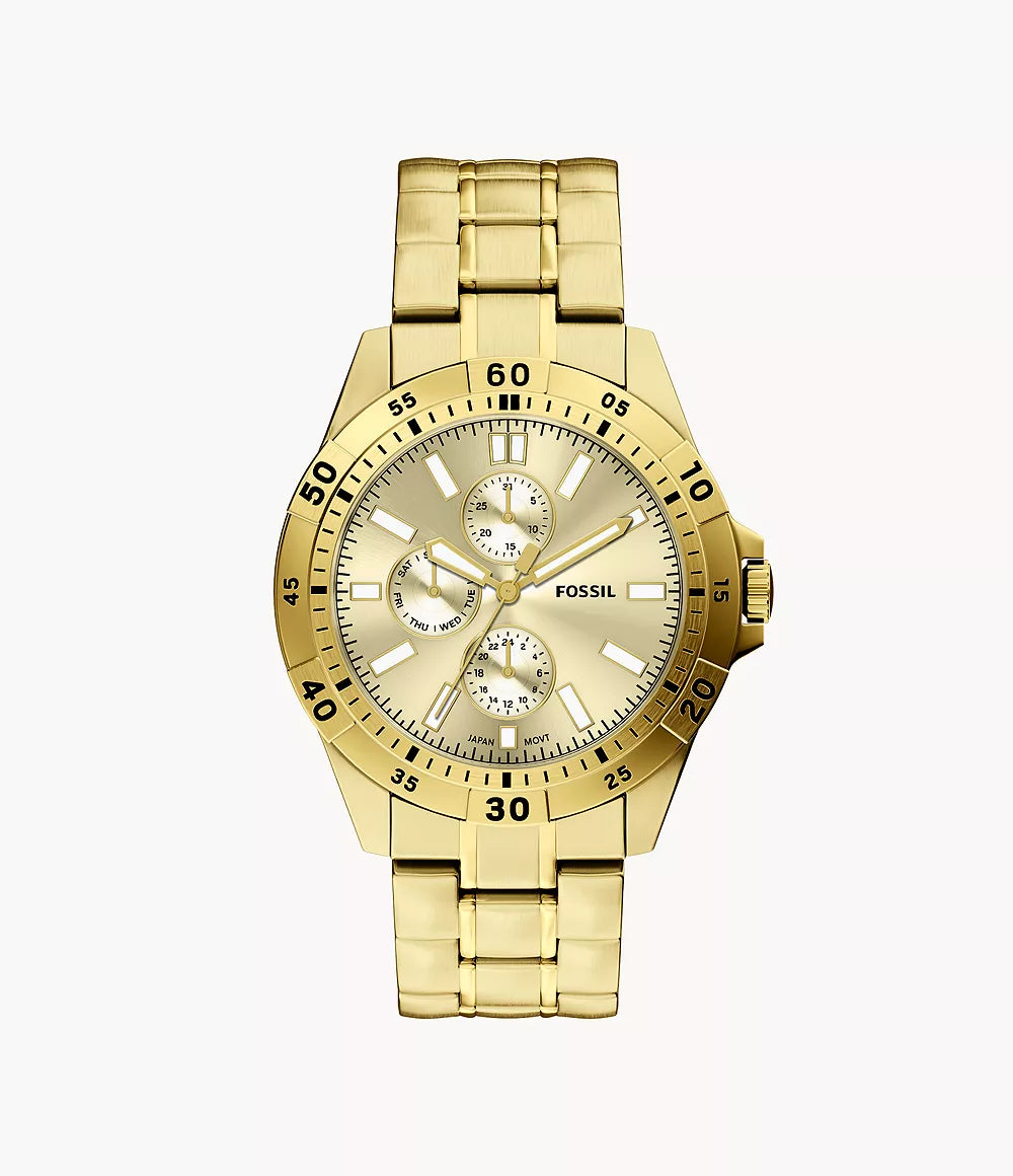 Garrett 44mm Multifunction Gold-Tone Stainless Steel Watch FS6194 - Shop Authentic FOSMENWAT(s) from Maybrands - for as low as ₦408000! 