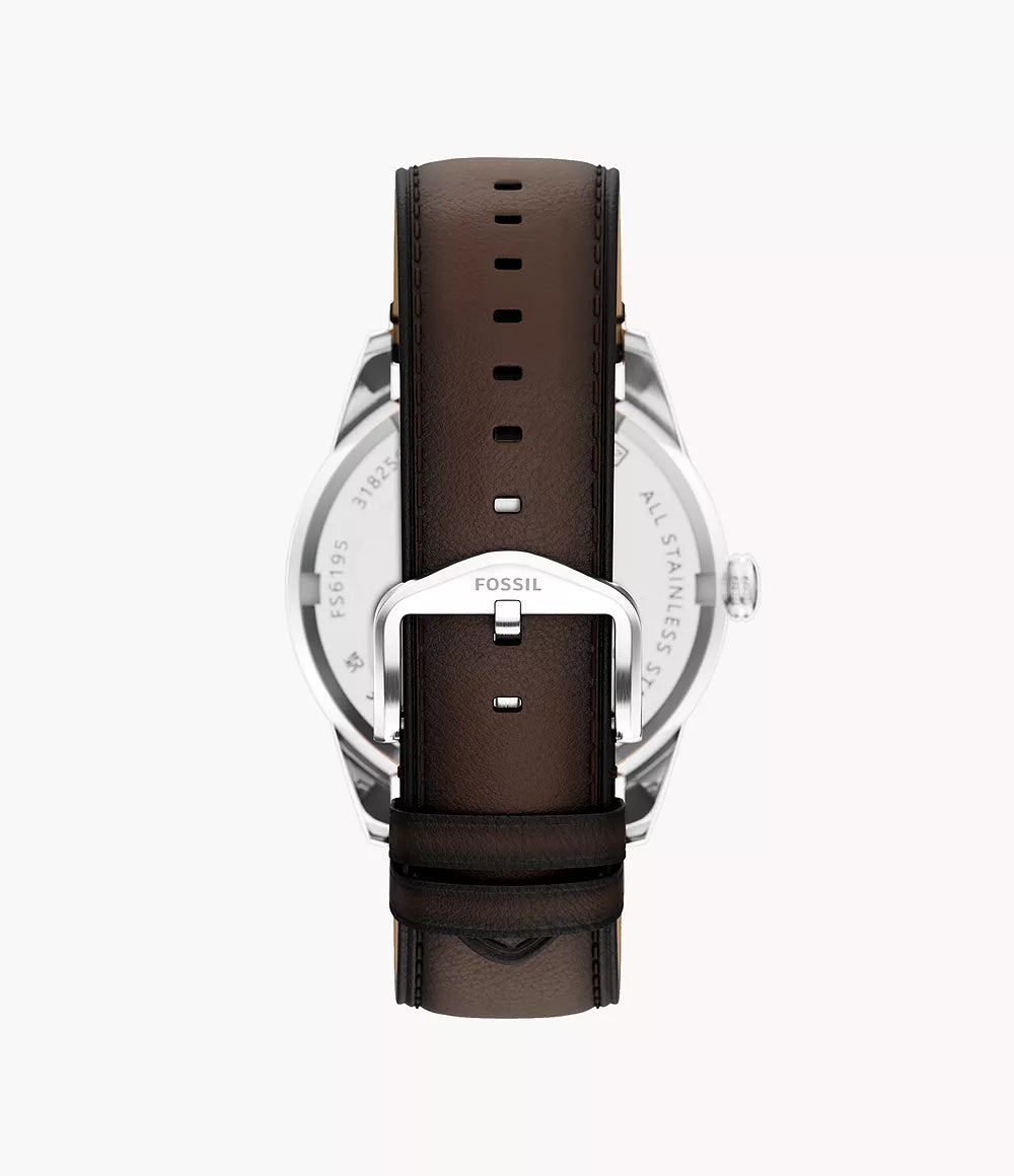 Pearson 42mm Multifunction Brown Leather Watch FS6195 - Shop Authentic FOSMENWAT(s) from Maybrands - for as low as ₦271500! 