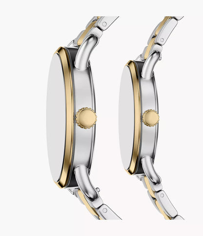 Copeland 42mm Three-Hand Two-Tone Stainless Steel Watch Set FS6198SET - Shop Authentic FOSMENSET(s) from Maybrands - for as low as ₦720000! 
