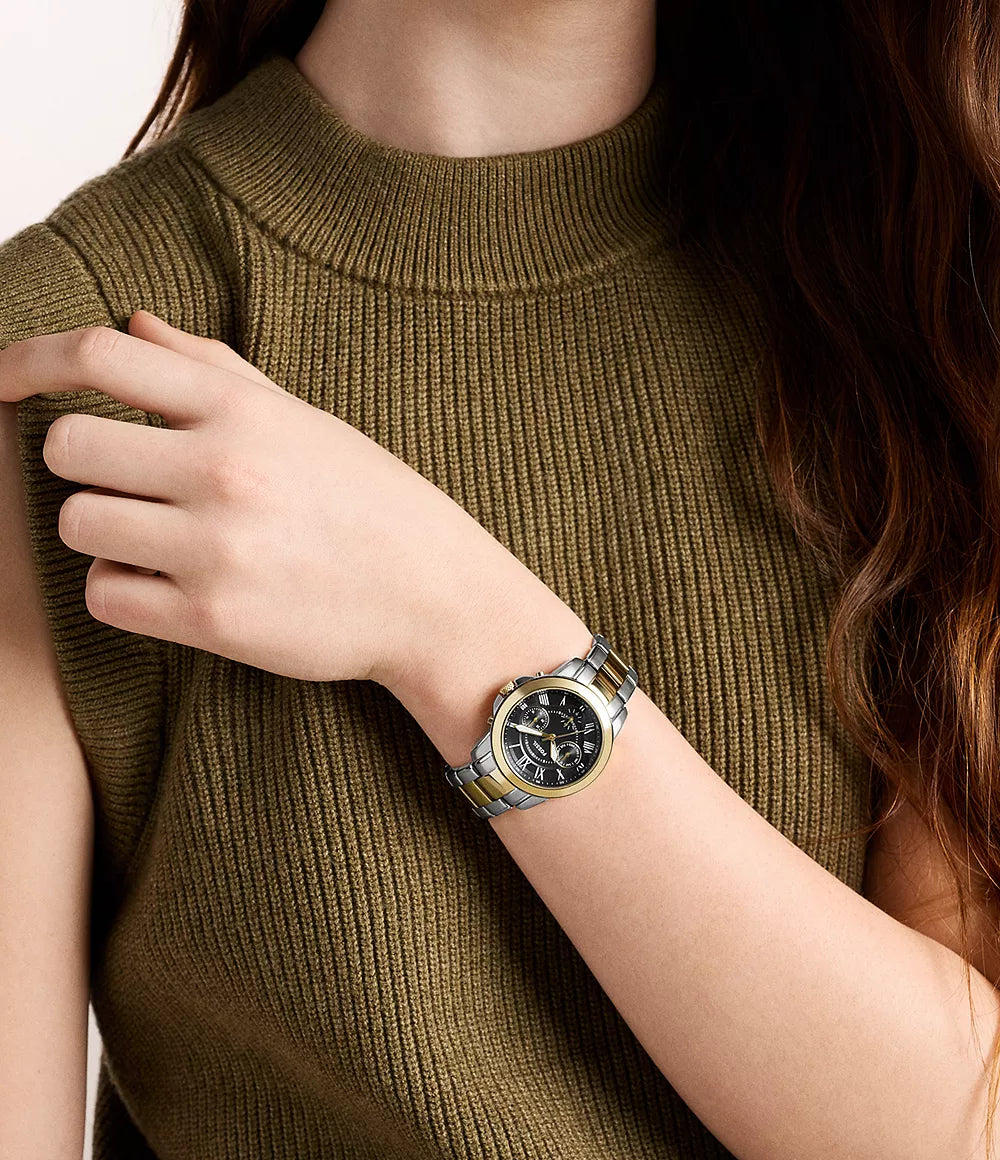 Grant 44mm Chronograph Two-Tone Stainless Steel Watch Set FS6202SET - Shop Authentic FOSMENSET(s) from Maybrands - for as low as ₦798500! 