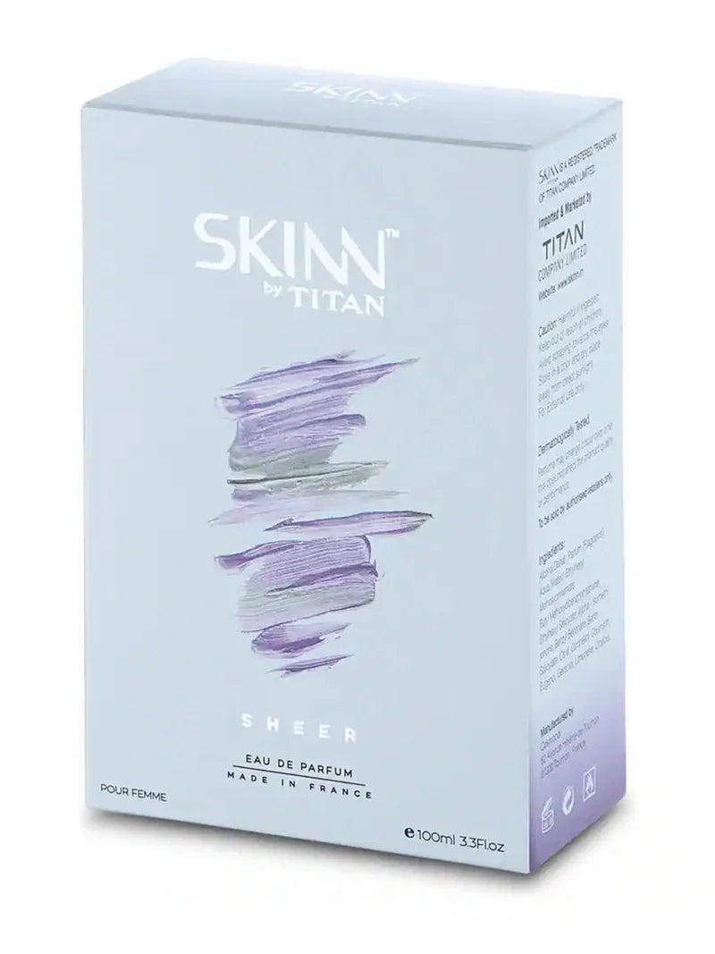 Skinn By Titan Sheer 100 ML Perfume For Women EDP FW04PFCIBD - Shop Authentic TITCLAPERF(s) from Maybrands - for as low as ₦48000! 