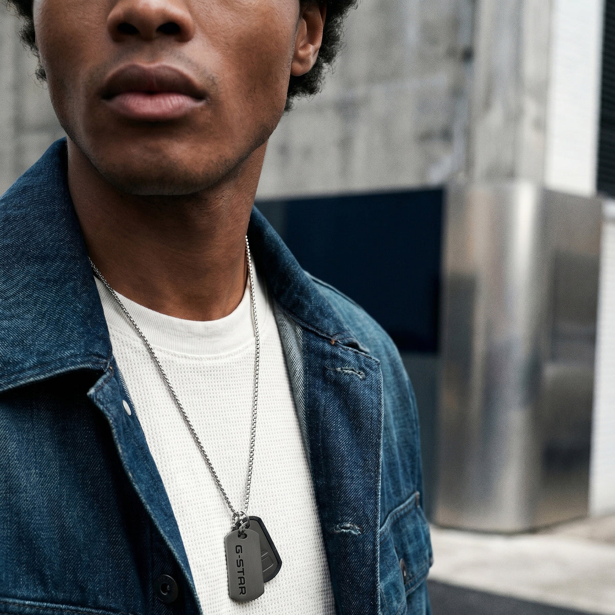 G-Star Raw D-Tag Steel Men's Necklace GSJ.102.03 - Shop Authentic GSTMENNEC(s) from Maybrands - for as low as ₦110000! 