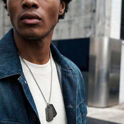G-Star Raw D-Tag Steel Men's Necklace GSJ.102.03 - Shop Authentic GSTMENNEC(s) from Maybrands - for as low as ₦110000! 