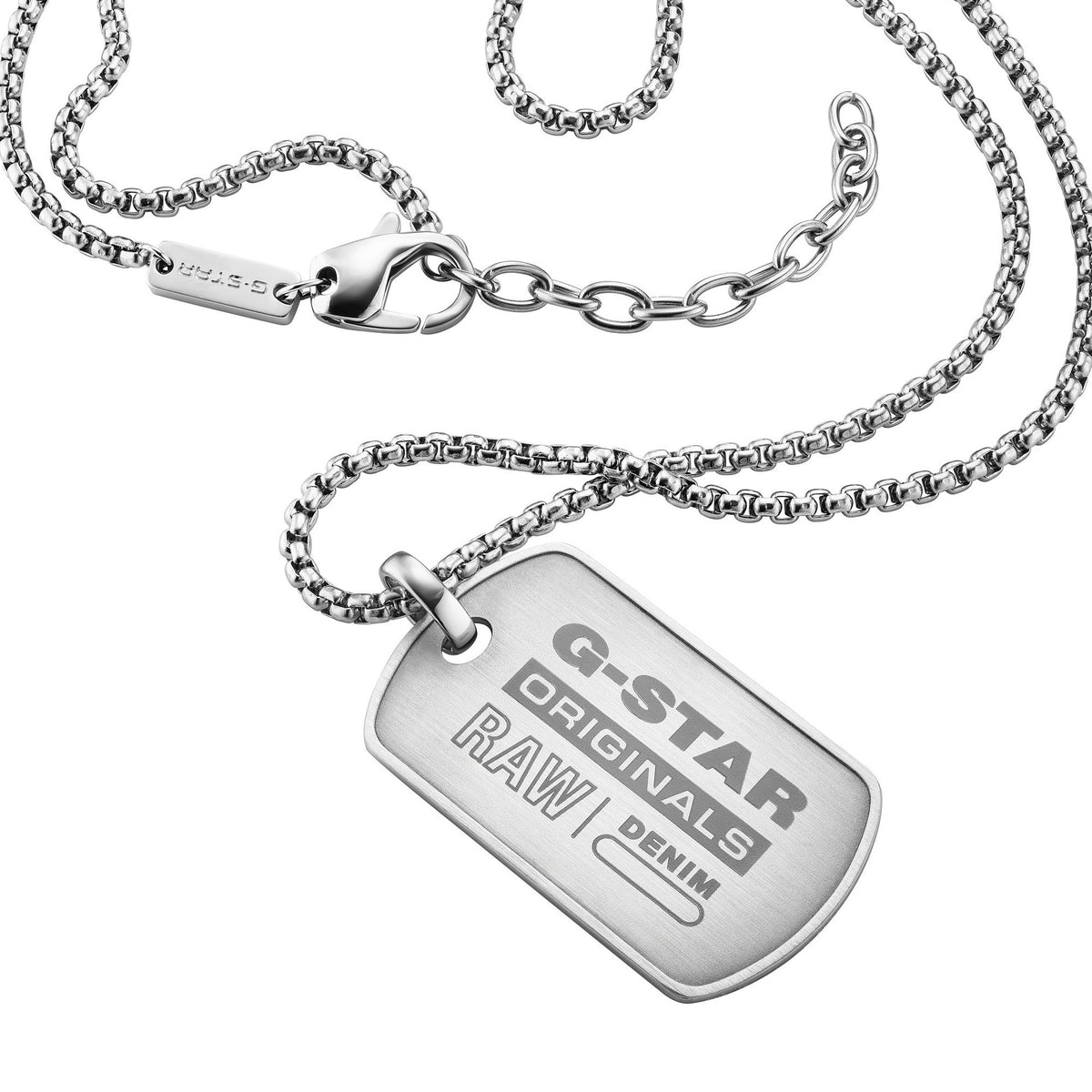 G-STAR R-Tag Silver Necklace GSJ.103.01 - Shop Authentic GSTMENNEC(s) from Maybrands - for as low as ₦82500! 