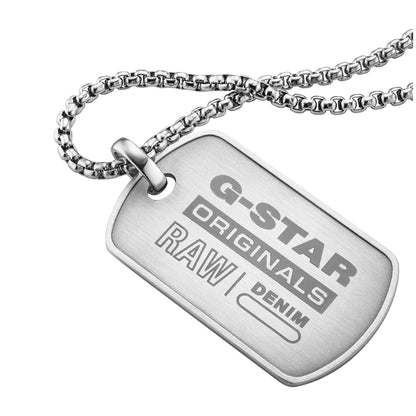 G-STAR R-Tag Silver Necklace GSJ.103.01 - Shop Authentic GSTMENNEC(s) from Maybrands - for as low as ₦82500! 