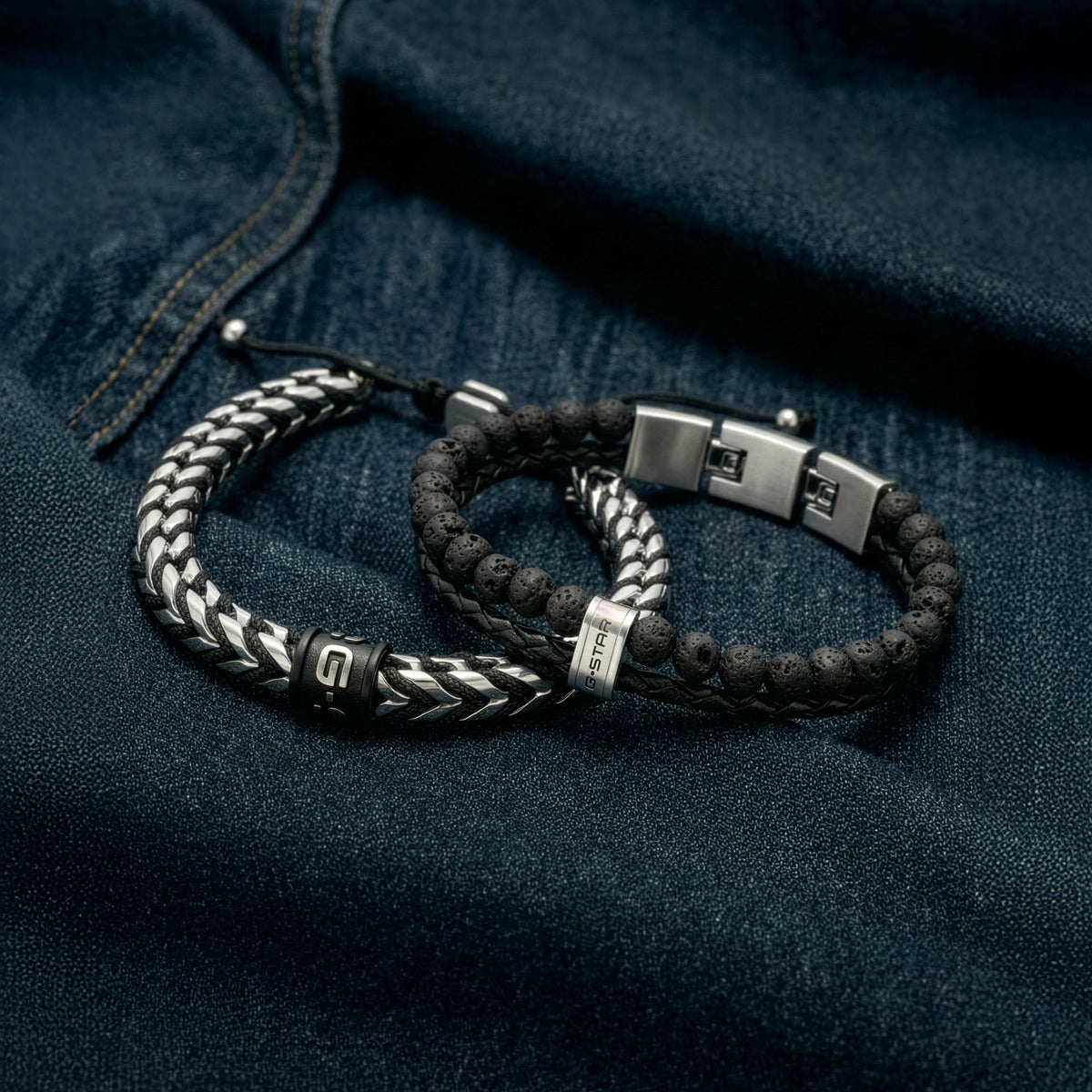 G-STAR DualShield Silver and Black Bracelet GSJ.108.01 - Shop Authentic GSTMENBRA(s) from Maybrands - for as low as ₦82500! 