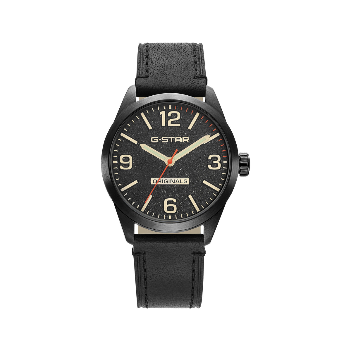 G-Star Originals Originals Black Leather Watch GSW.503.03 - Shop Authentic GSTMENWAT(s) from Maybrands - for as low as ₦166000! 