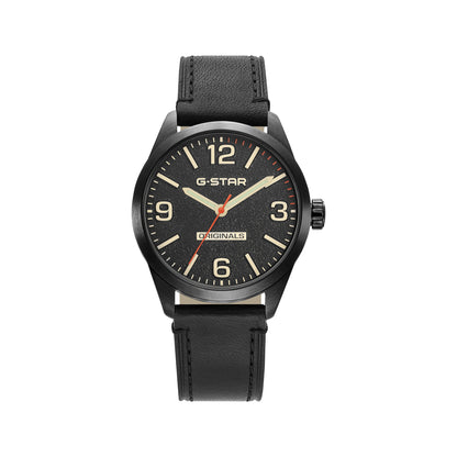 G-Star Originals Originals Black Leather Watch GSW.503.03 - Shop Authentic GSTMENWAT(s) from Maybrands - for as low as ₦166000! 