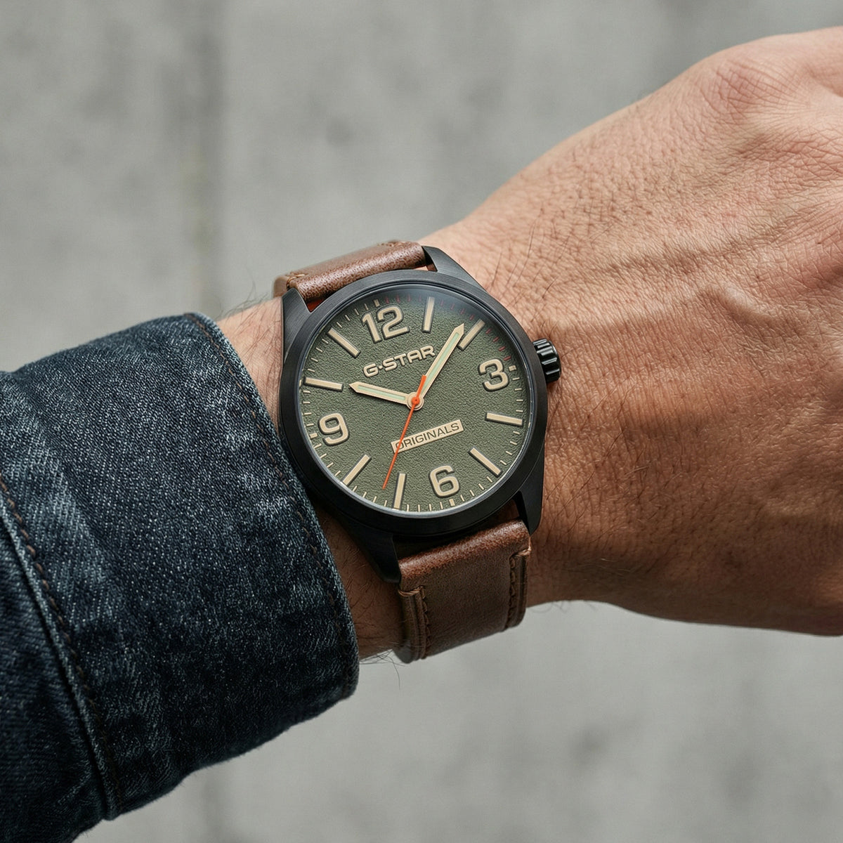 G-STAR Men Analog Quartz Leather Strap Watch GSW.503.05 - Shop Authentic GSTMENWAT(s) from Maybrands - for as low as ₦166000! 