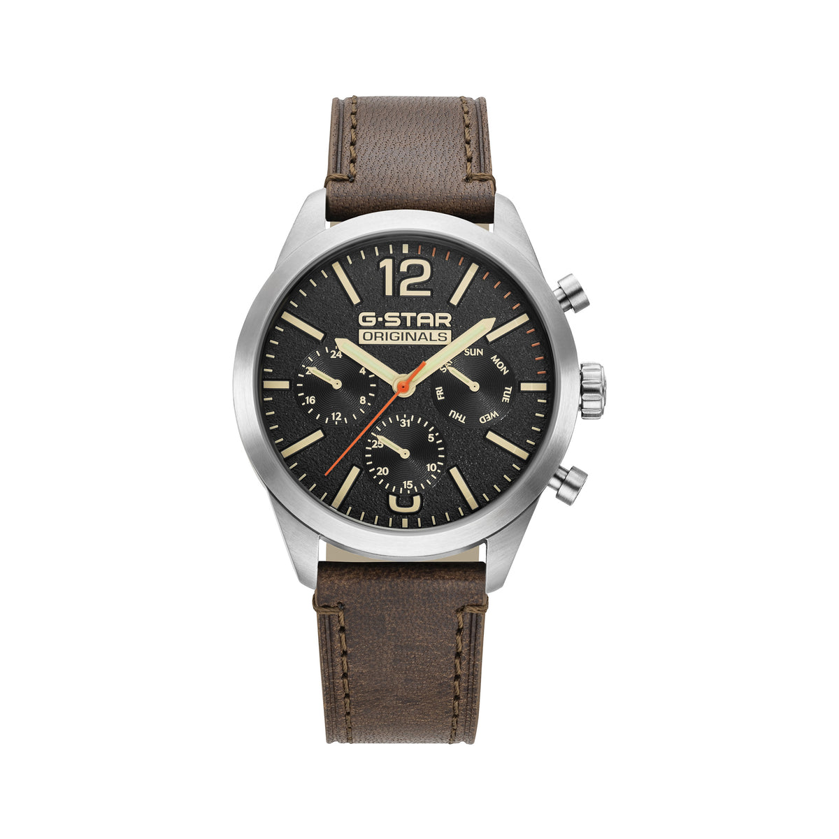 G-STAR Originals Brown Leather Strap GSW.504.01 - Shop Authentic GSTMENWAT(s) from Maybrands - for as low as ₦193500! 