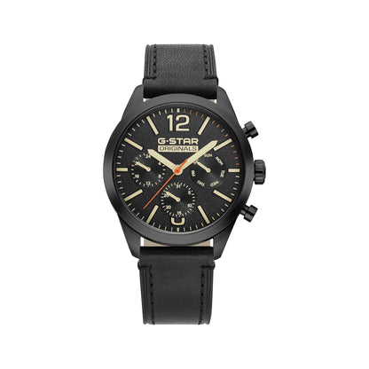 G-STAR Originals Black Leather Men's Watch GSW.504.02 - Shop Authentic GSTMENWAT(s) from Maybrands - for as low as ₦207500! 