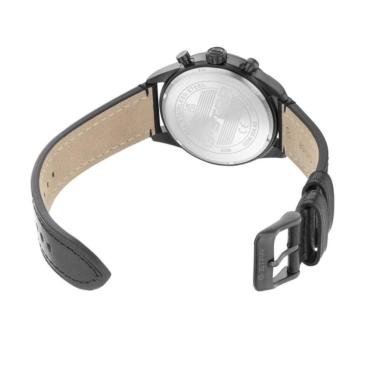 G-STAR Originals Black Leather Men's Watch GSW.504.02 - Shop Authentic GSTMENWAT(s) from Maybrands - for as low as ₦207500! 