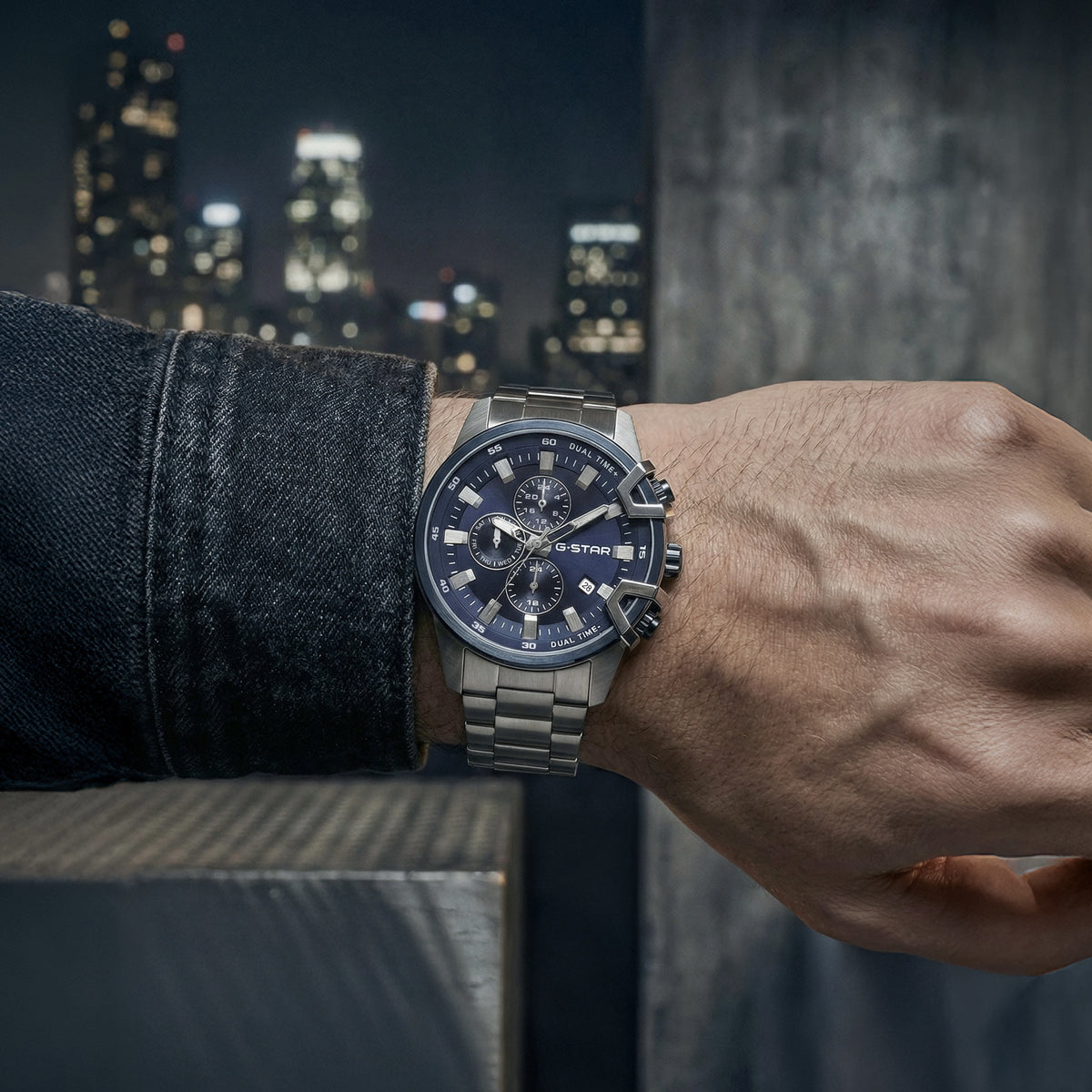 G-STAR Bend3D Blue Multifunction Men's Watch GSW.505.04 - Shop Authentic GSTMENWAT(s) from Maybrands - for as low as ₦249500! 
