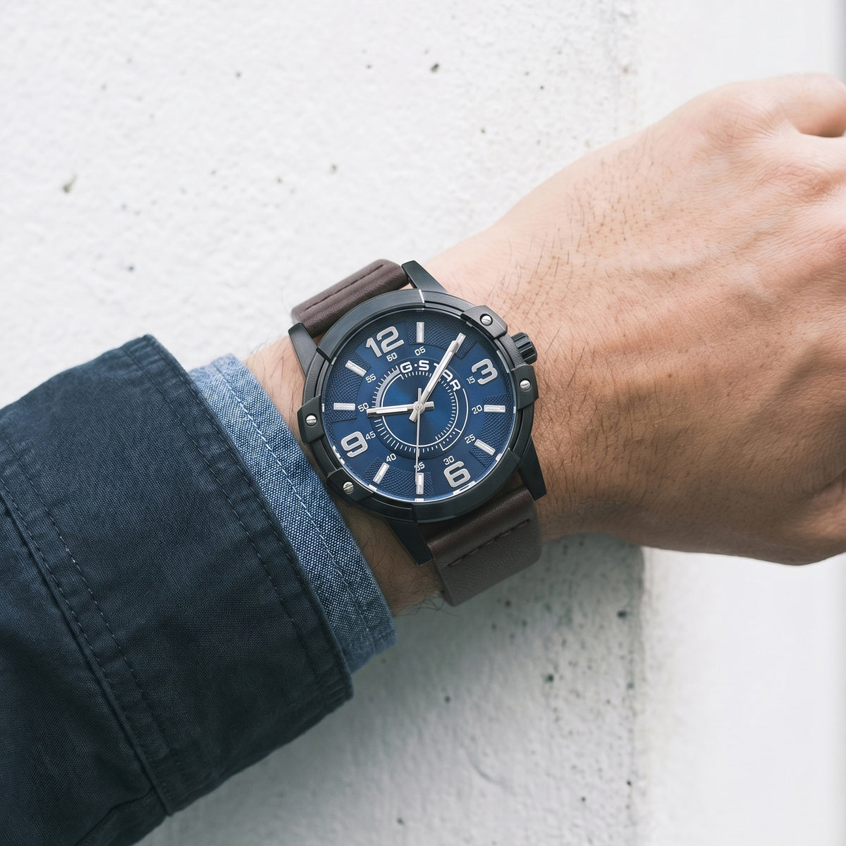 G-STAR Constructed Black Brass Men's Watch GSW.506.05 - Shop Authentic GSTMENWAT(s) from Maybrands - for as low as ₦207500! 