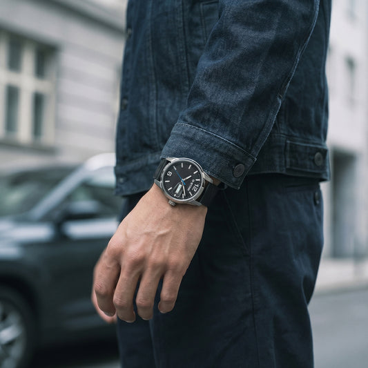 G-STAR Selvedge Black Leather Men's Watch GSW.507.02 GSW.507.02 - Shop Authentic GSTMENWAT(s) from Maybrands - for as low as ₦193500! 