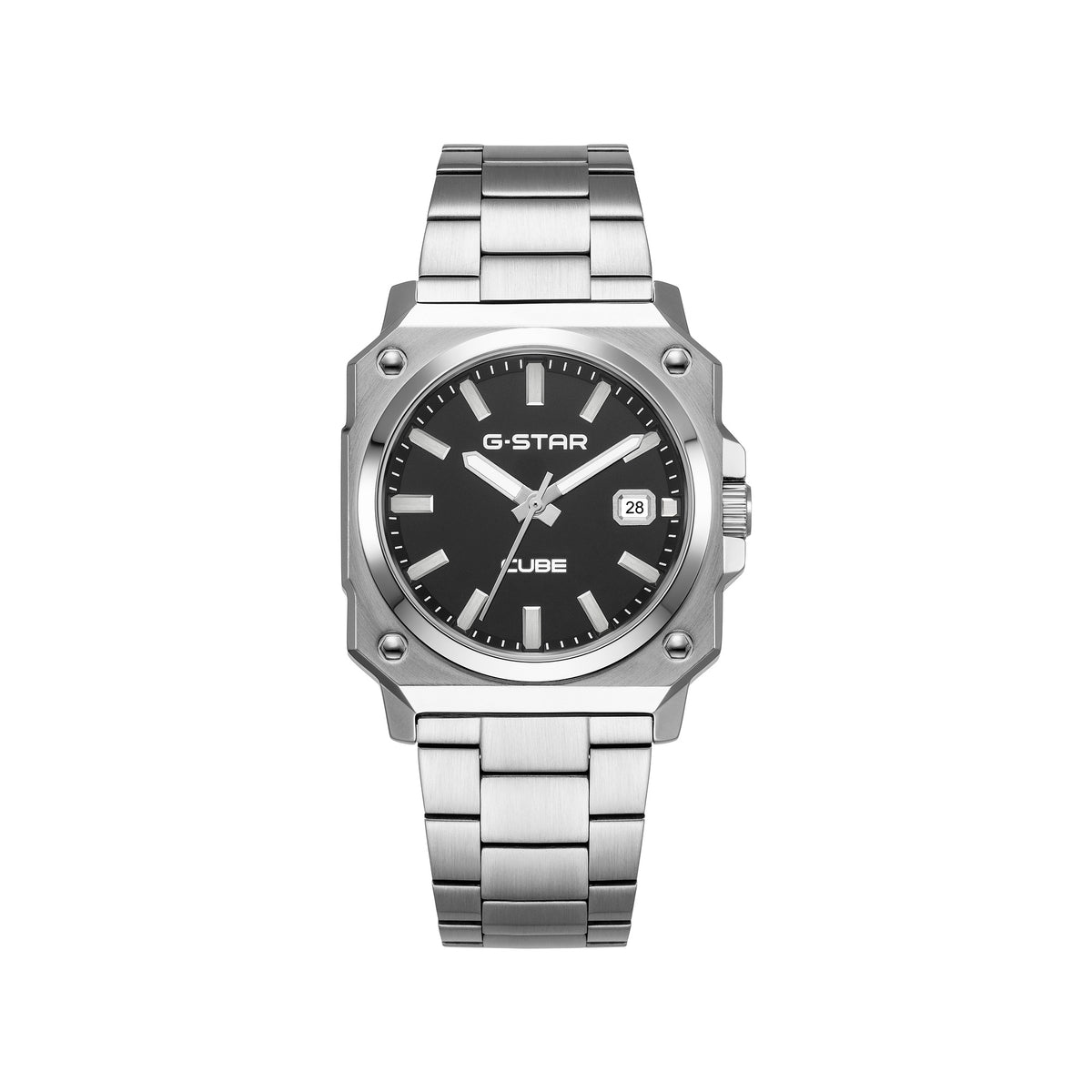 G-STAR Cube Silver-Tone Men's Watch GSW.508.05 - Shop Authentic GSTMENWAT(s) from Maybrands - for as low as ₦235500! 