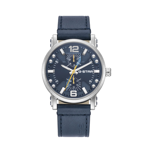 G-STAR Rovic Silver-Tone and Blue Men's Watch GSW.509.01 - Shop Authentic GSTMENWAT(s) from Maybrands - for as low as ₦235500! 