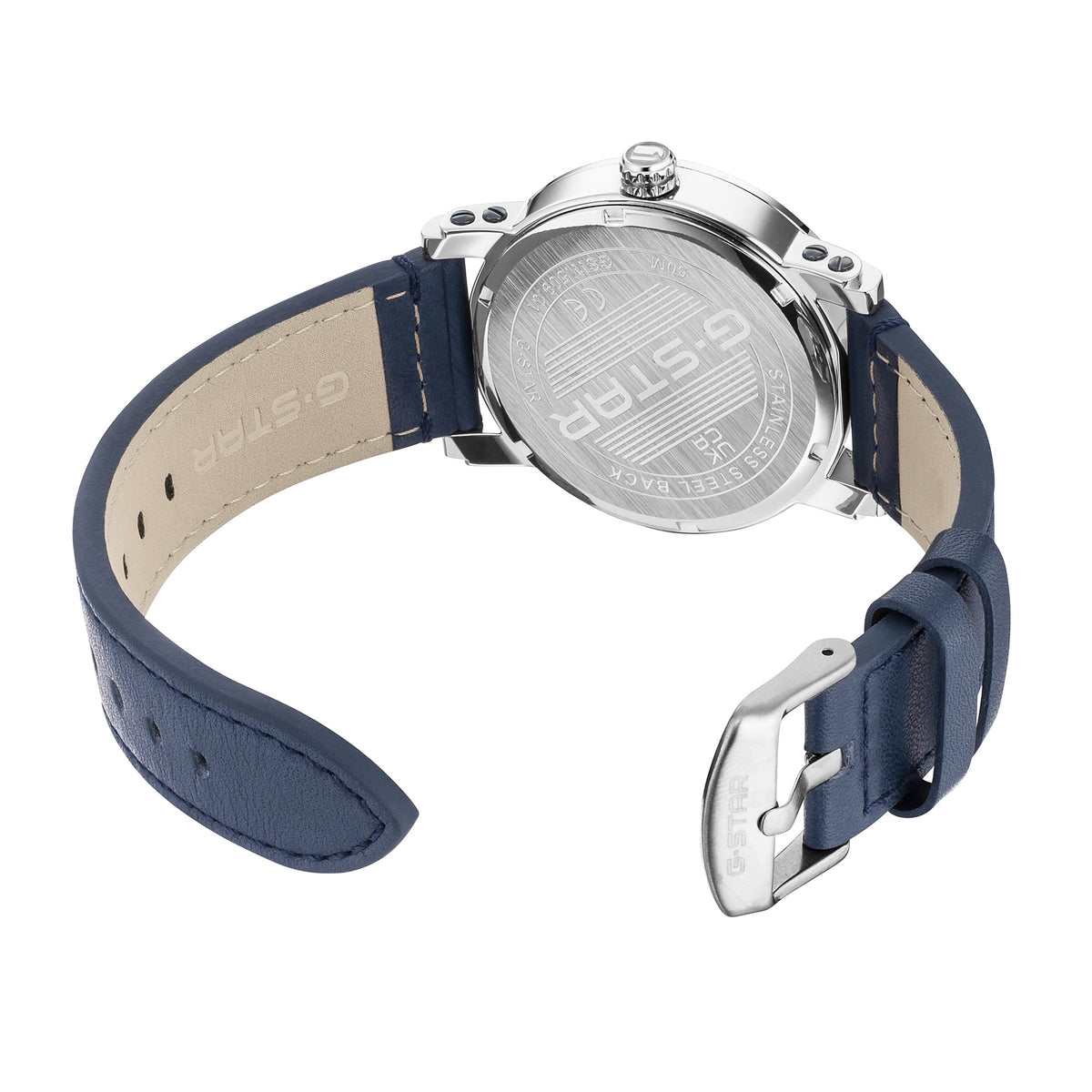 G-STAR Rovic Silver-Tone and Blue Men's Watch GSW.509.01 - Shop Authentic GSTMENWAT(s) from Maybrands - for as low as ₦235500! 
