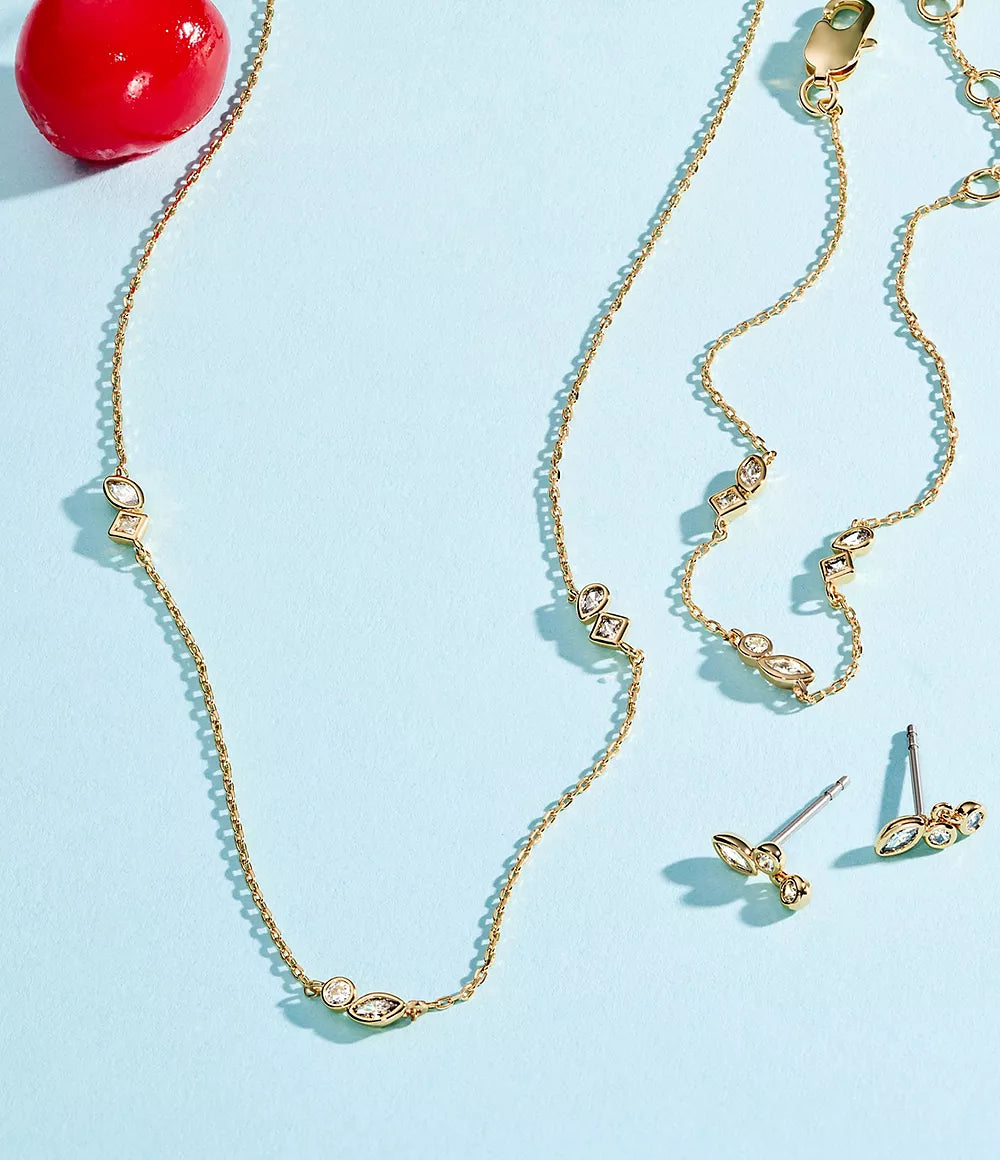 Ellis Toi Et Moi Gold-Tone Brass Stud Earrings JA7290710 - Shop Authentic FOSWOMEAR(s) from Maybrands - for as low as ₦81500! 