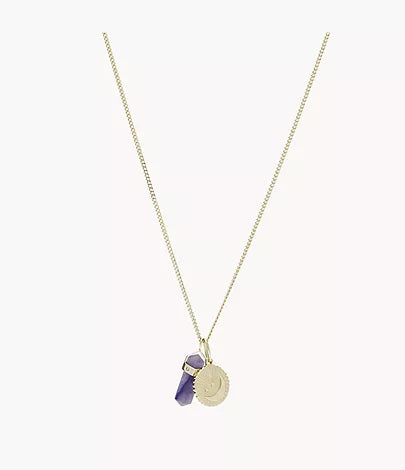 JF03470710-Fossil Power Of Crystals Jade Pendant Necklace for Women - Shop Authentic necklaces(s) from Maybrands - for as low as ₦59500! 