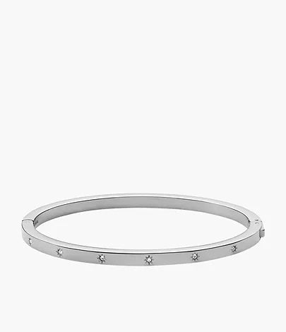 JF04420040 - Fossil Sadie Shine Bright Stainless Steel Bangle Bracelet For Women - Shop Authentic bracelet(s) from Maybrands - for as low as ₦93000! 