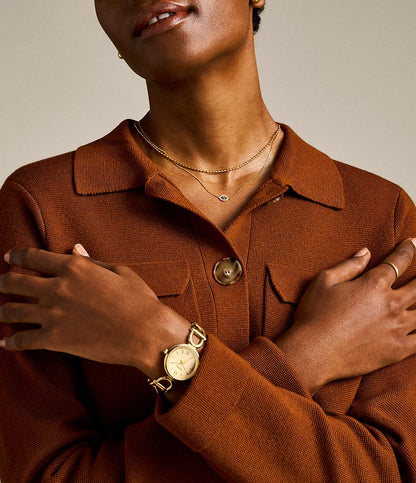 Sutton Evil Eye Gold-Tone Stainless Steel Multi-Strand Necklace JF04792710 - Shop Authentic FOSWOMNEC(s) from Maybrands - for as low as ₦131000! 