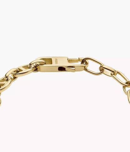 Heritage Legacy Charm Gold-Tone Stainless Steel Chain Bracelet JF04801710 - Shop Authentic FOSWOMBRA(s) from Maybrands - for as low as ₦164000! 