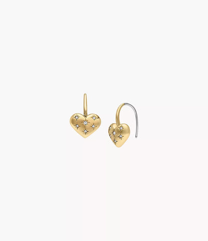 Sadie All My Love Gold-Tone Stainless Steel Heart Drop Earrings JF04833710 - Shop Authentic FOSWOMEAR(s) from Maybrands - for as low as ₦114500! 