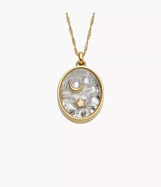 Sutton Shaky Glitz Gold-Tone Stainless Steel Moon and Star Pendant Necklace JF04893710 - Shop Authentic FOSWOMNEC(s) from Maybrands - for as low as ₦164000! 