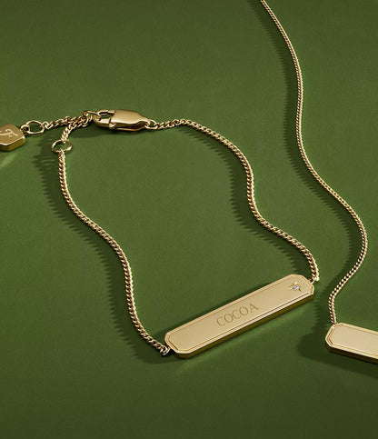 Sadie Gold-Tone Stainless Steel ID Necklace JF04926710 - Shop Authentic FOSWOMNEC(s) from Maybrands - for as low as ₦98000! 