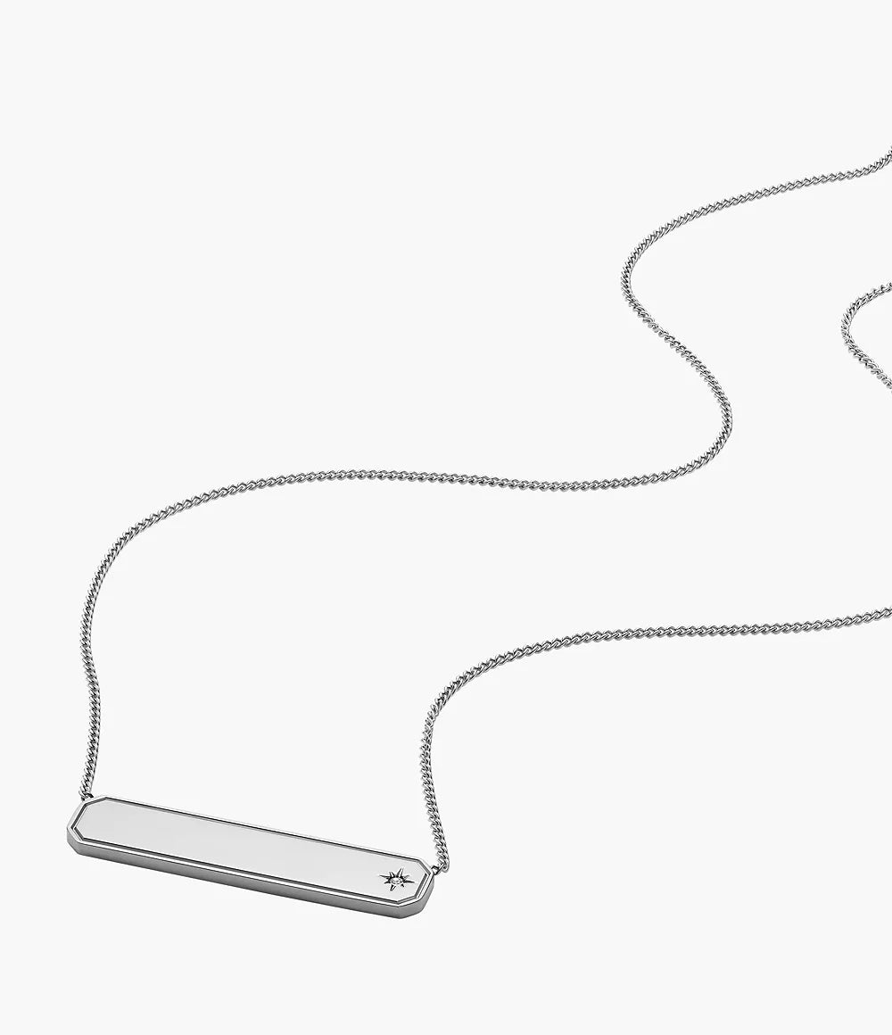 Sadie Stainless Steel ID Necklace JF04927040 - Shop Authentic FOSWOMNEC(s) from Maybrands - for as low as ₦98000! 