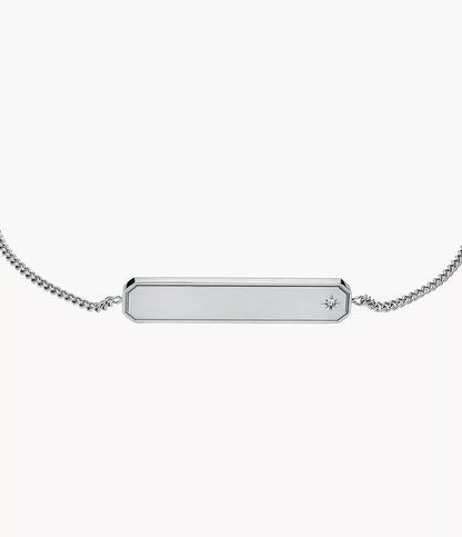 Sadie Stainless Steel ID Bracelet JF04929040 - Shop Authentic FOSWOMBRA(s) from Maybrands - for as low as ₦81500! 