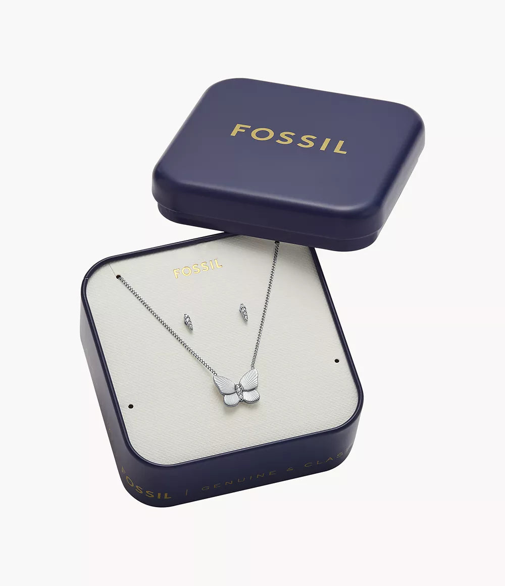 Sutton Stainless Steel Butterfly Necklace and Earrings Gift Set JF04935SET - Shop Authentic FOSWOMSET(s) from Maybrands - for as low as ₦164000! 