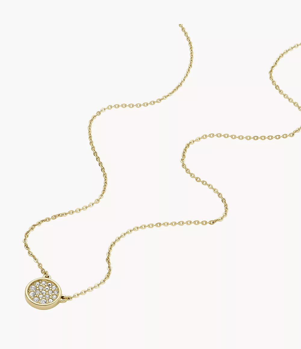 Fossil Gold-Tone Stainless Steel Pendant Necklace JOF00961710 - Shop Authentic Watches(s) from Maybrands - for as low as ₦78000! 