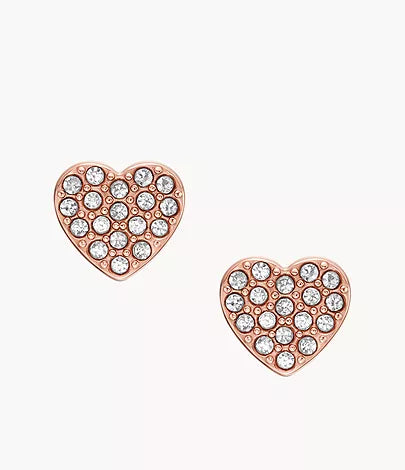 JOF01058791 - Fossil Ear Party Rose Gold-Tone Stainless Steel Stud Earrings For Women - Shop Authentic Earrings(s) from Maybrands - for as low as ₦68000! 