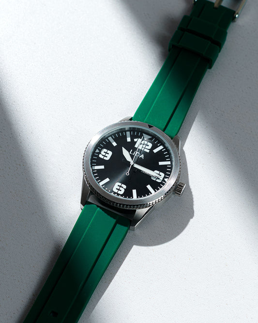 Lida Green Silicone Date Watch LD00002 - Shop Authentic LIDFASWAT(s) from Maybrands - for as low as ₦143500! 